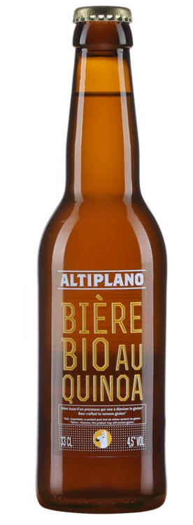 Altiplano bière bio au quinoa