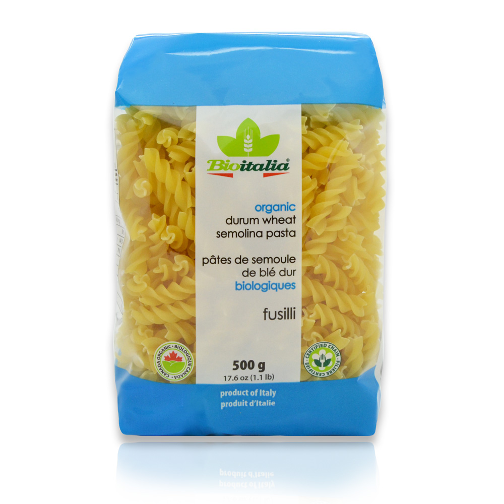 Bioitalia fusilli pâtes de semoule de blé dur