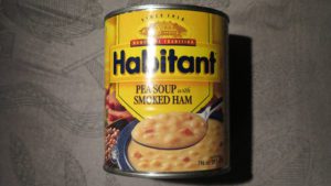 Habitant soupe aux pois avec jambon