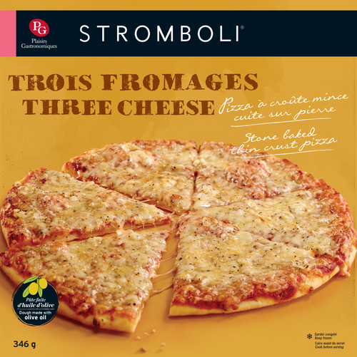 Pizza surgelée Stromboli trois fromages
