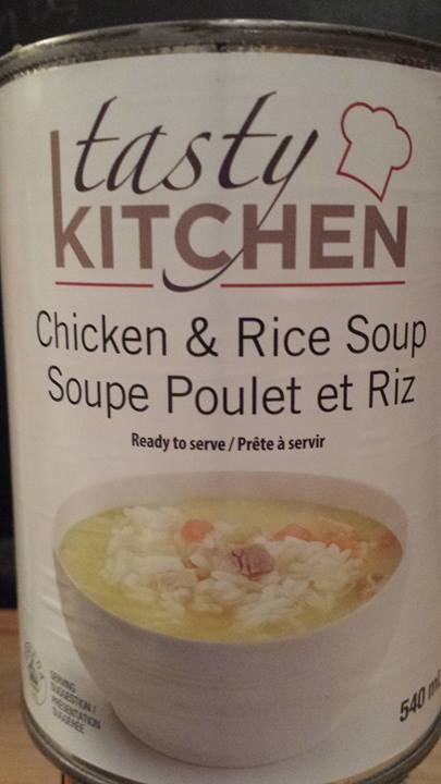 soupe poulet et riz Tasty Kitchen