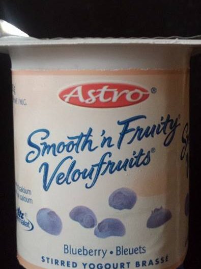 Yogourt Astro VelouFruits aux bleuets