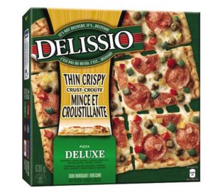Pizza mince et croustillante Deluxe Delissio