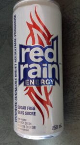 Red Rain energy sans sucre