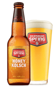 Bière Honey Kölsch d'Okanagan Spring