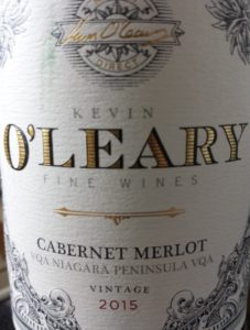 2015 O'Leary Cabernet Merlot