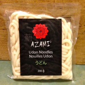 Nouilles Udon Azami. Photo provenant du blogue FarmHouse Cook.