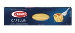 Pâtes capellini de Barilla
