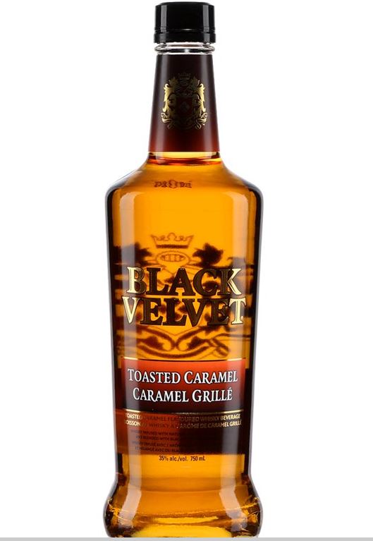 Black Velvet, whisky canadien au caramel brûlé