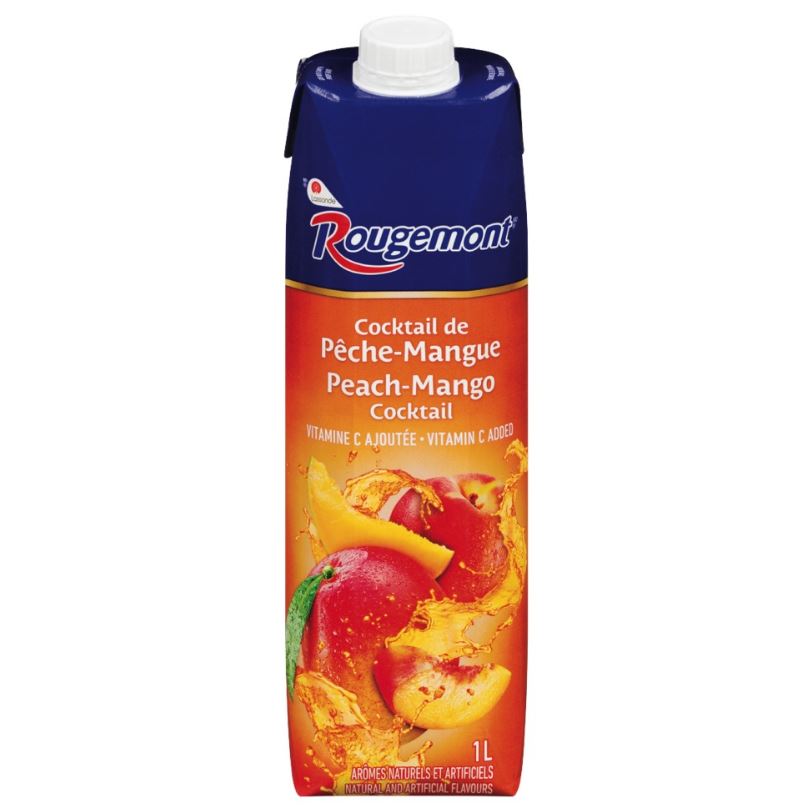 Cocktail Rougemont pêche et mangue