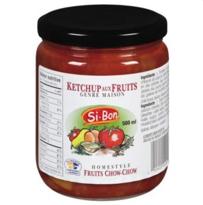 Ketchup aux fruits genre maison Si-Bon