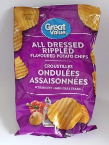 Croustilles ondulées assaisonnées Great Value