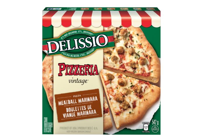 pizza Delissio Pizzeria Vintage boulettes de viande marinara