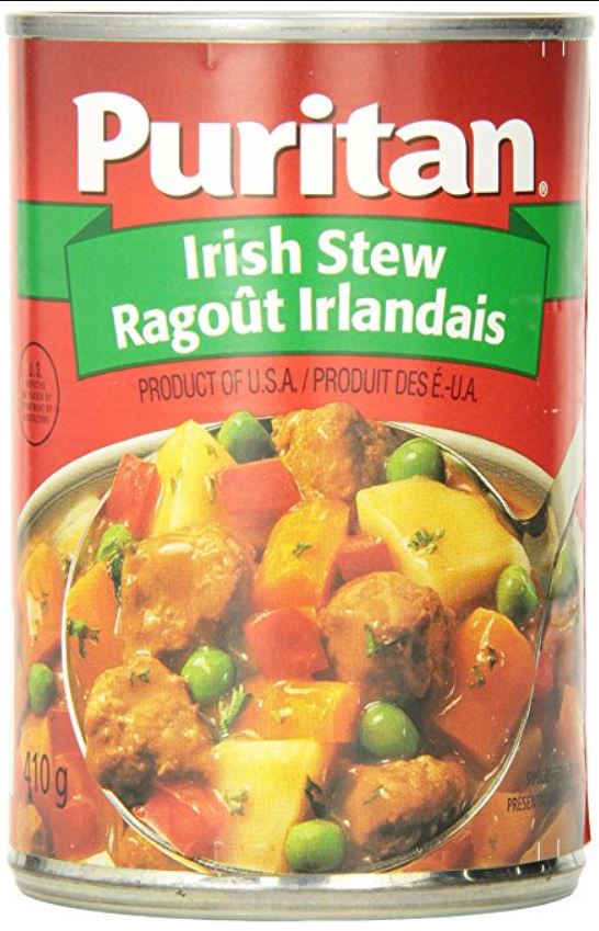 Ragoût irlandais Puritan