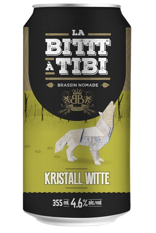 Bière La Bittt à Tibi Kristall White