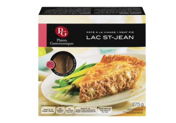 Pâté à la viande Lac St-Jean de Plaisirs Gastronomiques