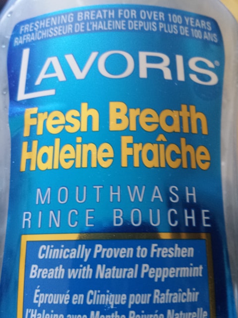 Rince bouche Lavoris à la menthe poivrée
