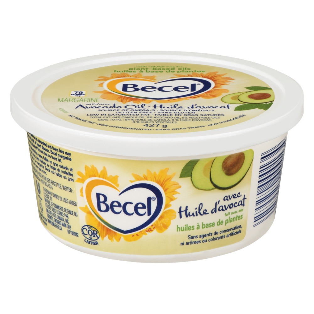 Margarine à l'huile d'avocat Becel