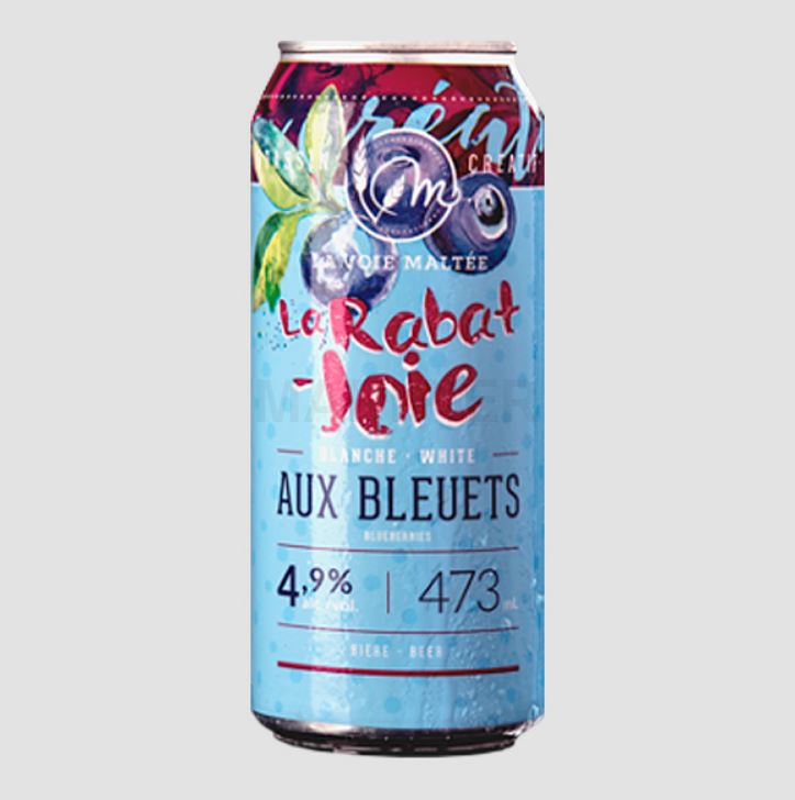 Bière La Rabat-Joie aux bleuets