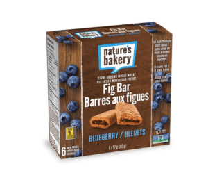 Barres aux figues Nature's Bakery aux bleuets