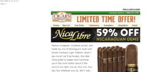 Infolettre de Cigars International