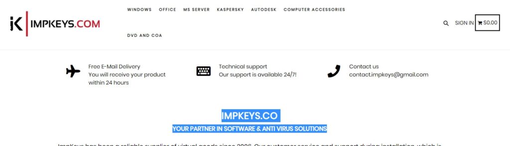 Impkeys, trop beau pour être vrai.