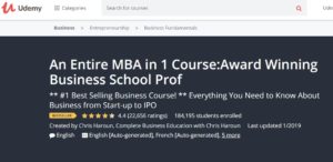 Udemy MBA complet