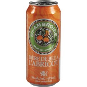 bière de blé à l'abricot St-Ambroise