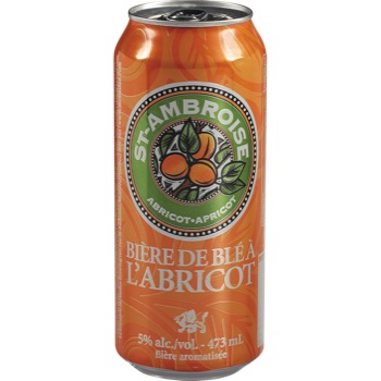 bière de blé à l'abricot St-Ambroise