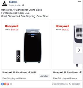 climatiseur portable Honeywell 14000 BTU