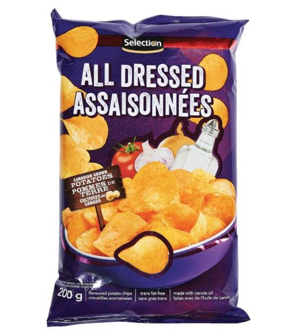 Croustilles assaisonnées Selection