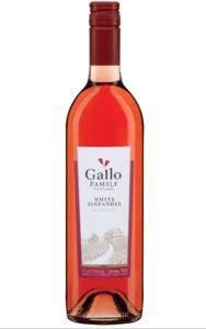 Vin rosé Gallo White Zinfandel 2018