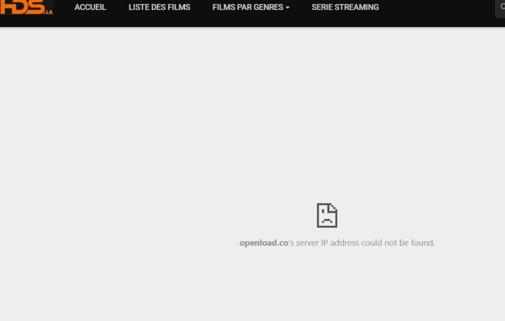 Quand le streamng pirate a des problèmes
