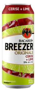 Bacardi Breezer Originals Cerise + Lime
