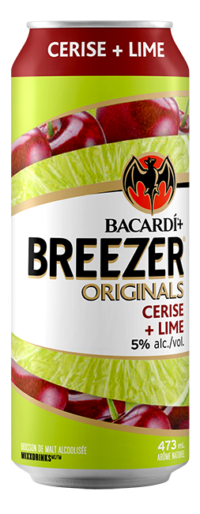Bacardi Breezer Originals Cerise + Lime