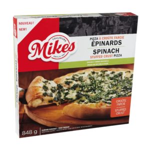 Pizza à croûte farcie épinards Mikes