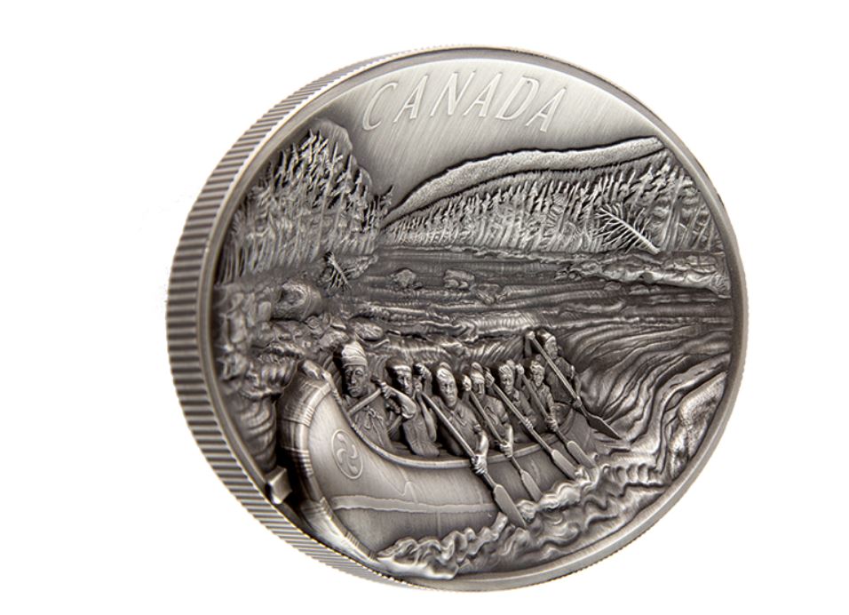2 500$ pour une pièce d'un kilo en argent.