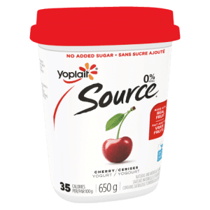 Yogourt Yoplait Source aux cerises format 650g