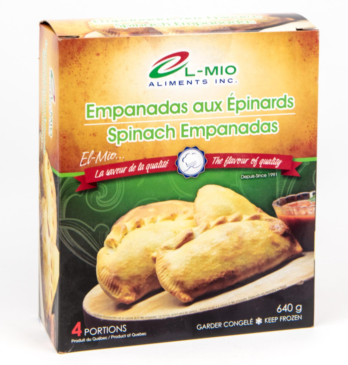 Empanadas aux épinards de El-Mio Aliments