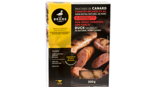 Saucisses de canard du Lac-Brome